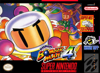 jaquette du jeu vidéo Super Bomberman 4