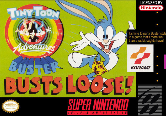 jaquette du jeu vidéo Tiny Toon Adventures: Buster Busts Loose!