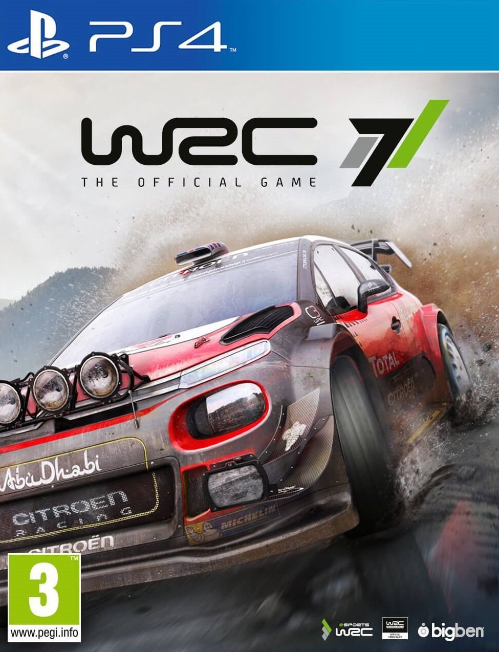 jaquette du jeu vidéo WRC 7