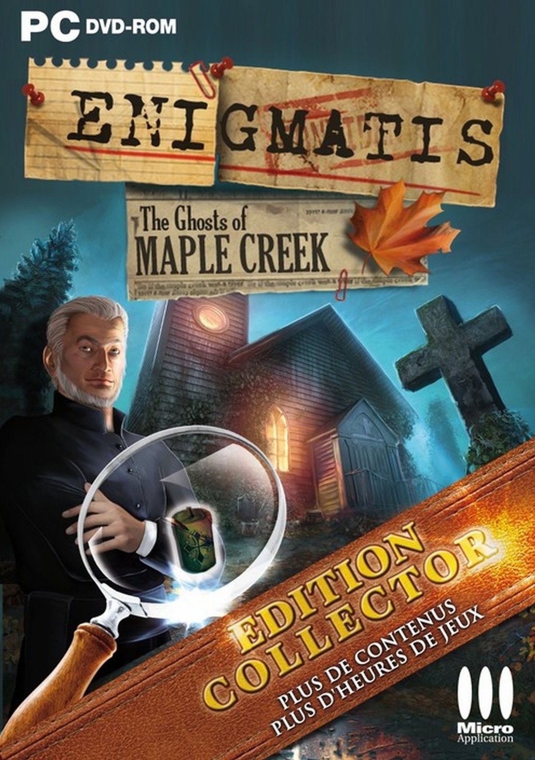 jaquette du jeu vidéo Enigmatis : Les Arcanes de Maple Creek