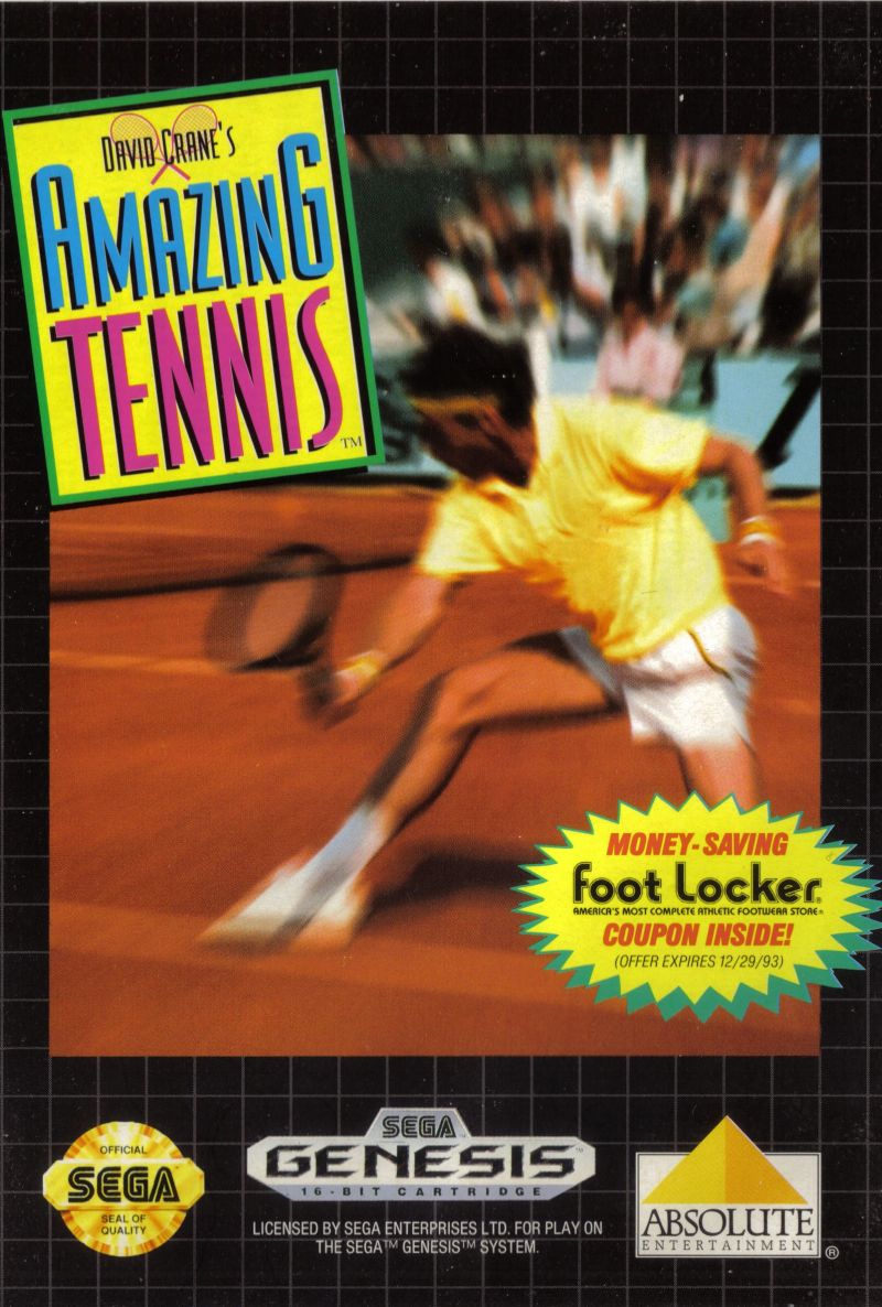 jaquette du jeu vidéo Amazing Tennis