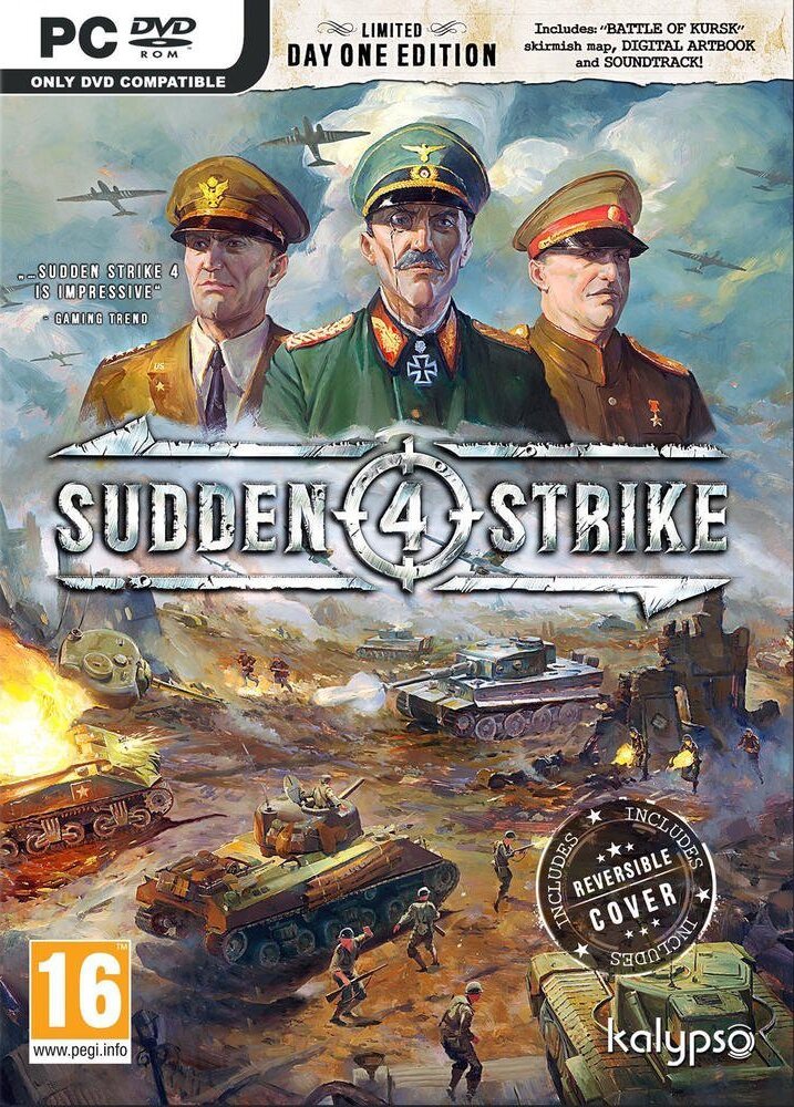 jaquette du jeu vidéo Sudden Strike 4