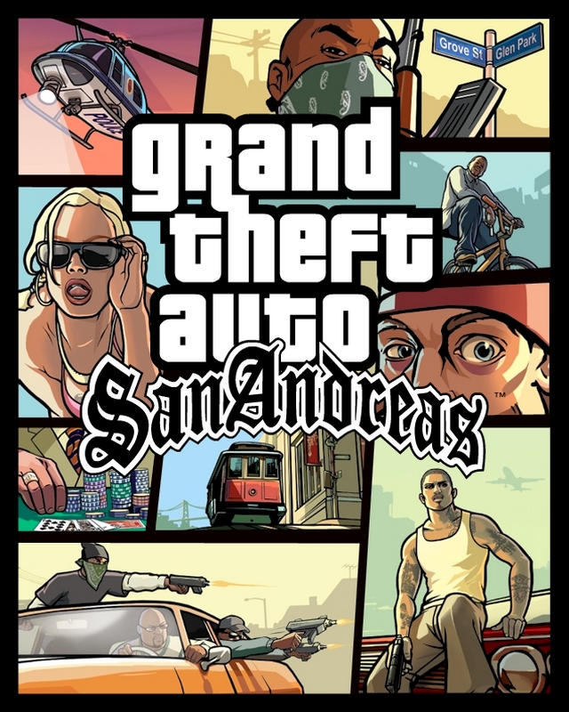 jaquette du jeu vidéo GTA : San Andreas