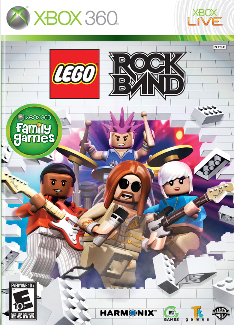 jaquette du jeu vidéo Lego Rock Band