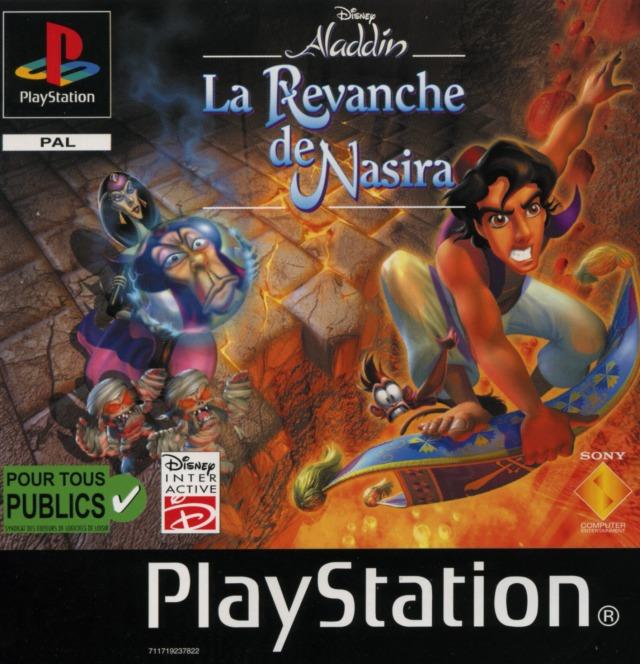 jaquette du jeu vidéo Aladdin : La Revanche de Nasira