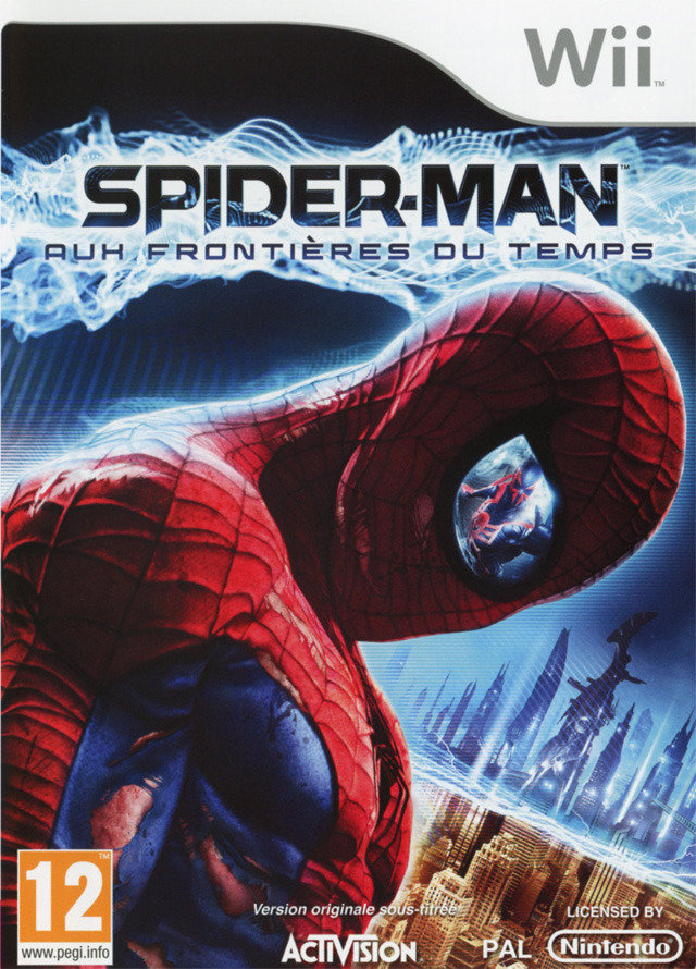 jaquette du jeu vidéo Spider-Man : Aux Frontières du temps