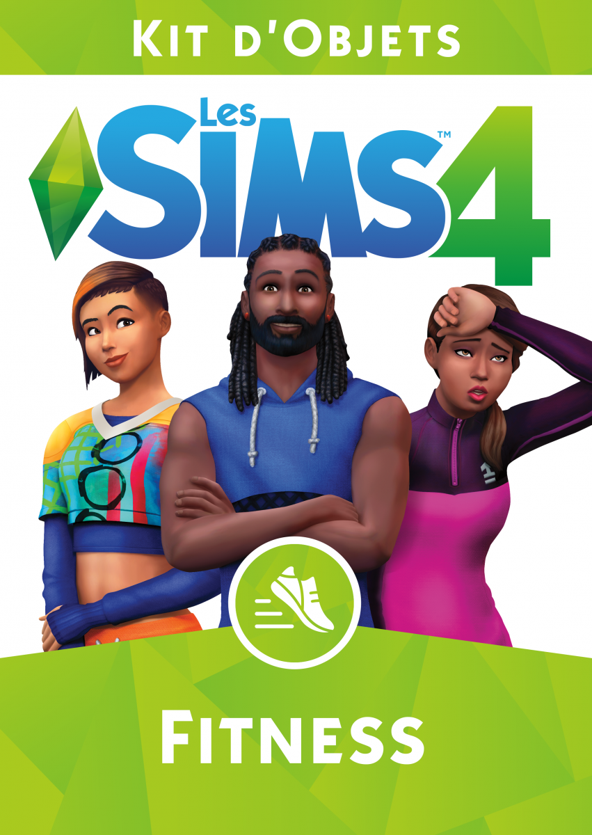 jaquette du jeu vidéo Les Sims 4 : Kit d'Objets Fitness