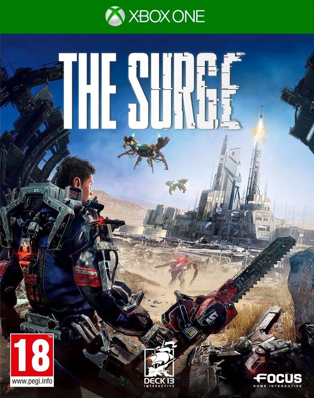 jaquette du jeu vidéo The Surge