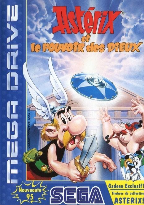 jaquette du jeu vidéo Astérix et le pouvoir des Dieux