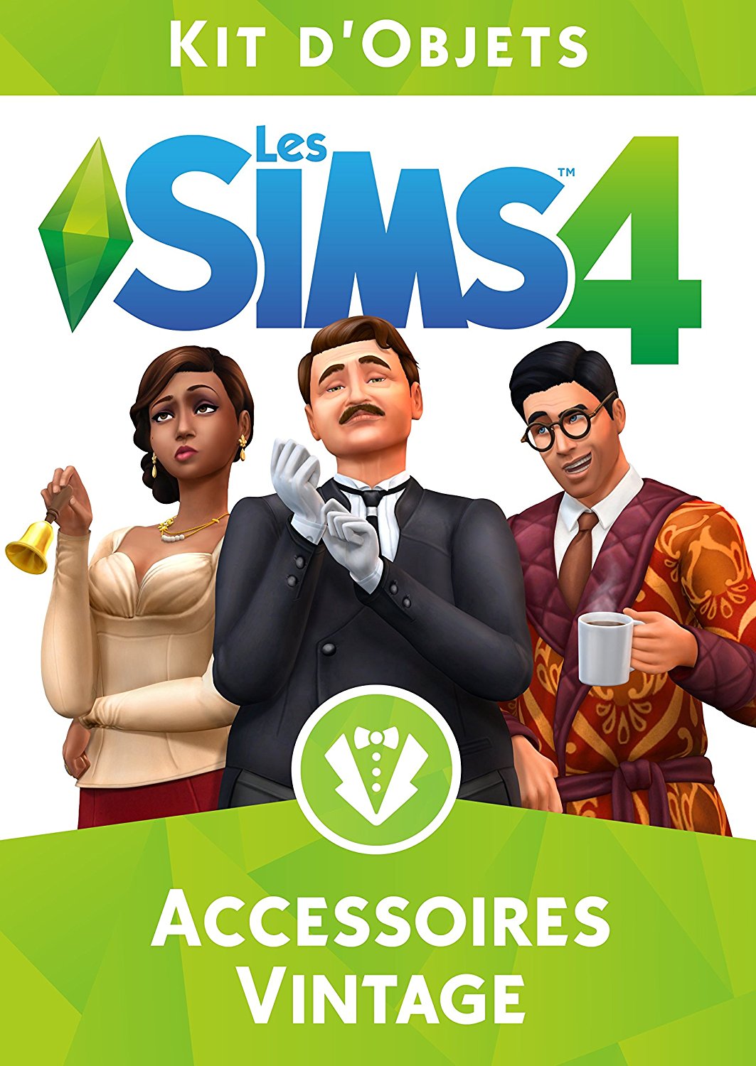jaquette du jeu vidéo Les Sims 4 : Kit d'Objets Accessoires Vintage
