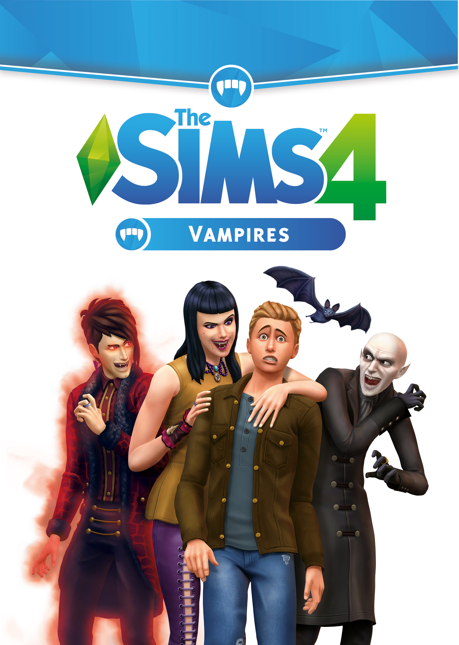 jaquette du jeu vidéo Les Sims 4 : Vampires