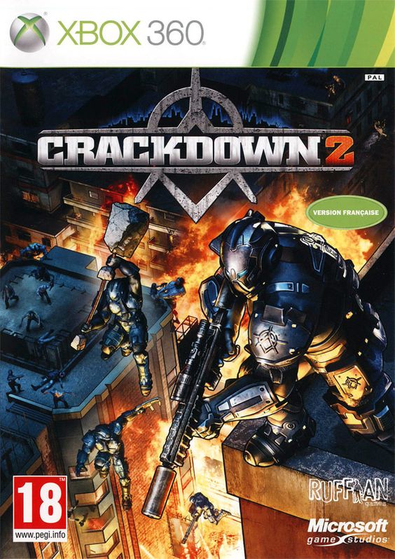 jaquette du jeu vidéo Crackdown 2