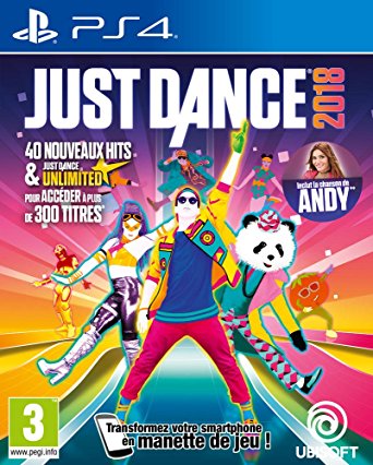 jaquette du jeu vidéo Just Dance 2018