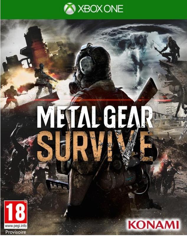 jaquette du jeu vidéo Metal Gear Survive