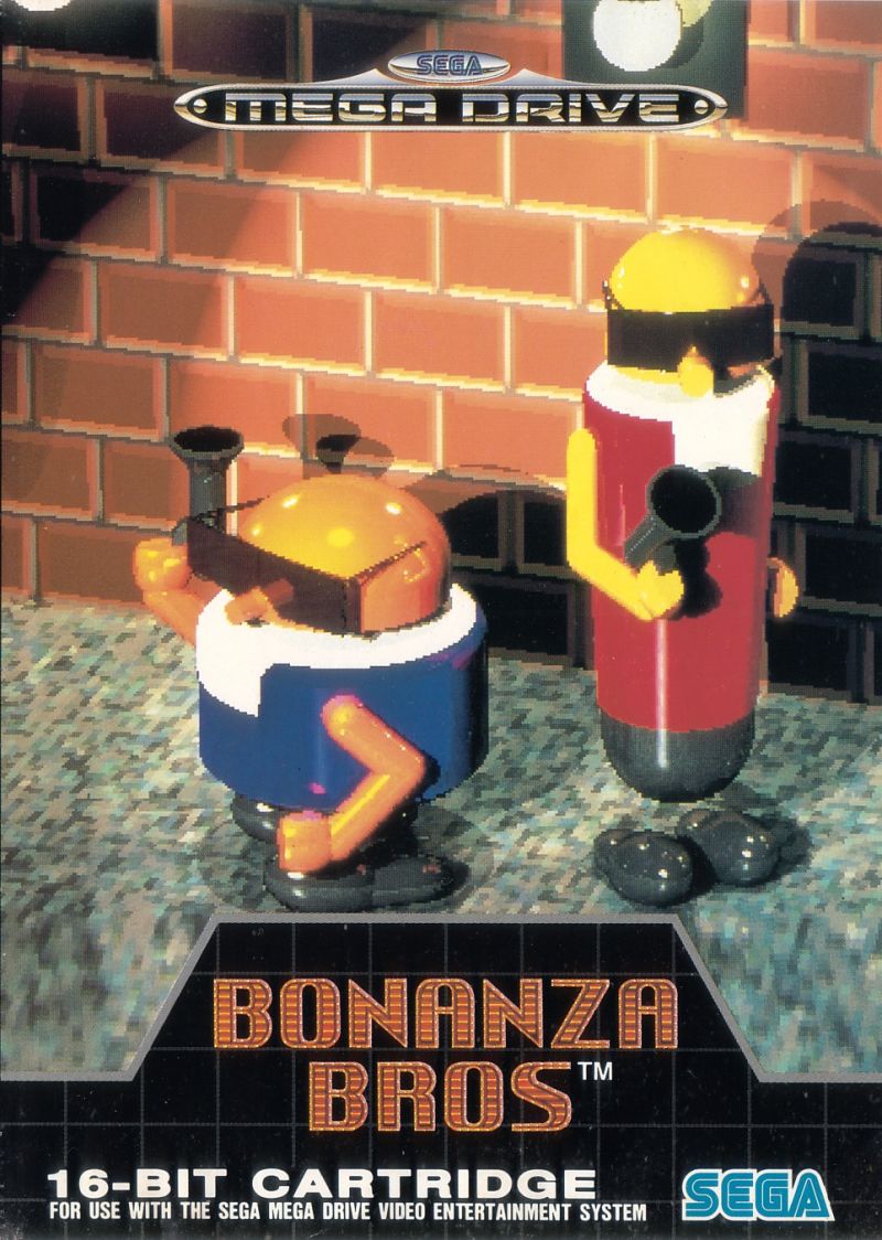 jaquette du jeu vidéo Bonanza Bros.