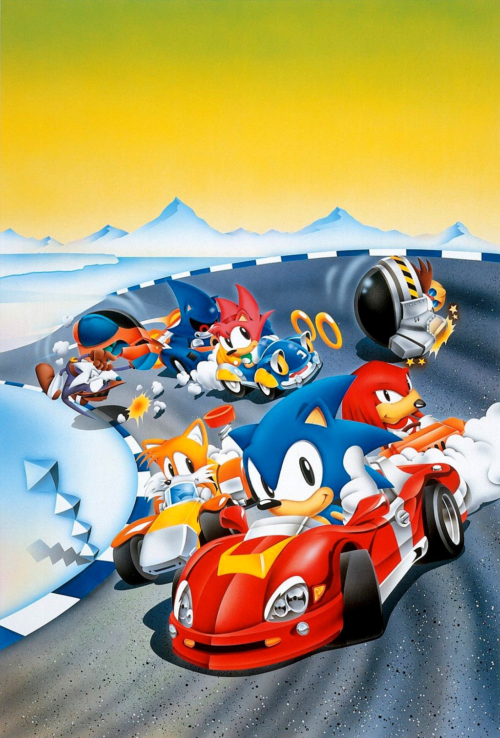 jaquette du jeu vidéo Sonic Drift 2