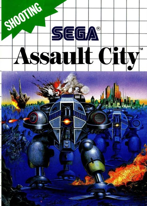 jaquette du jeu vidéo Assault City