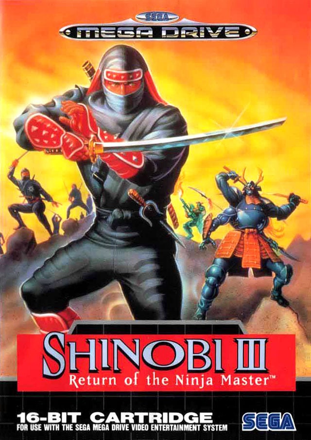 jaquette du jeu vidéo Shinobi III : Return of the Ninja Master
