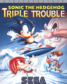jaquette du jeu vidéo Sonic the Hedgehog : Triple Trouble