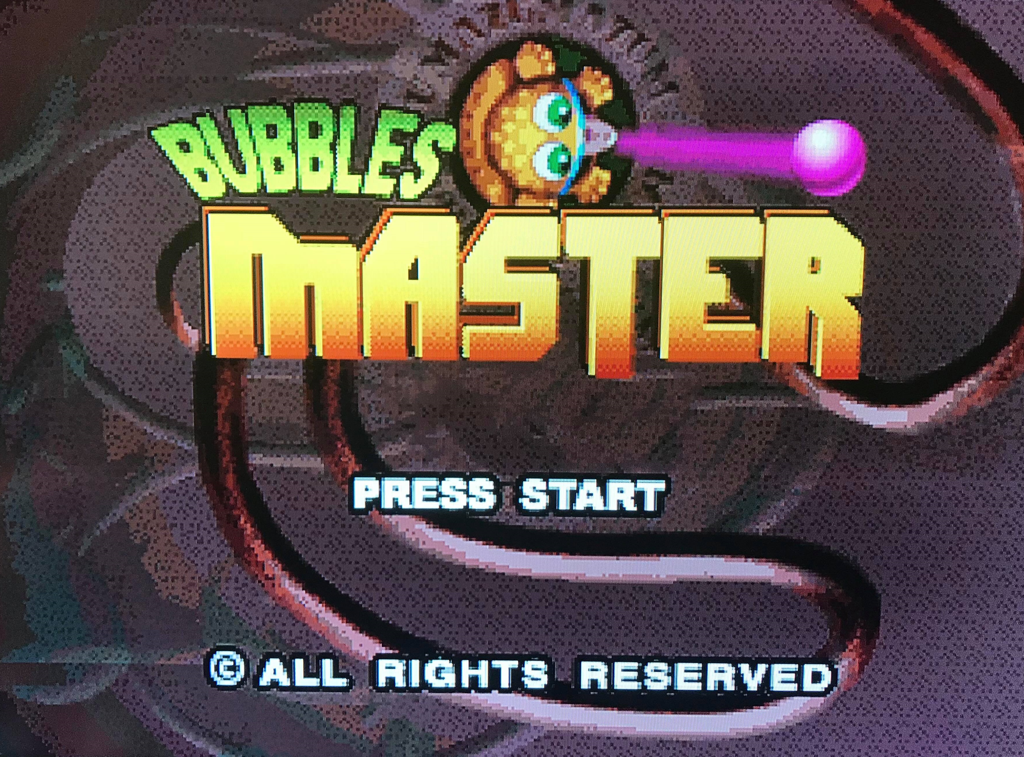 jaquette du jeu vidéo Bubbles Master