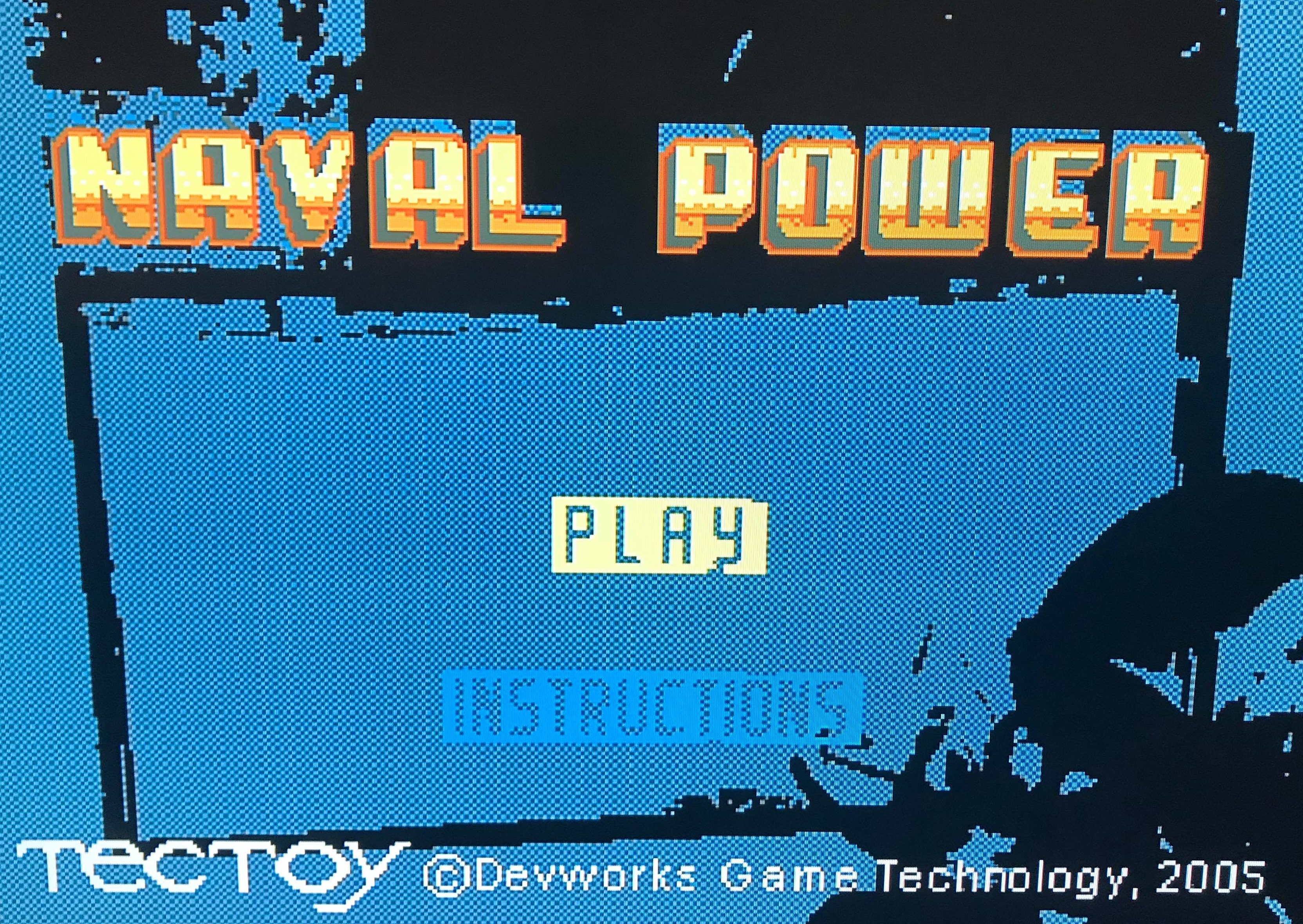 jaquette du jeu vidéo Naval Power