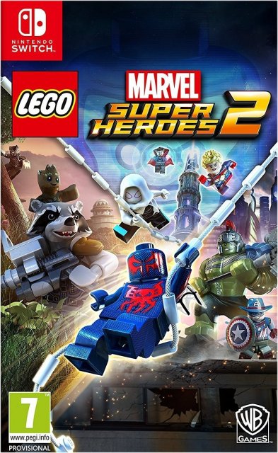 jaquette du jeu vidéo LEGO Marvel Super Heroes 2