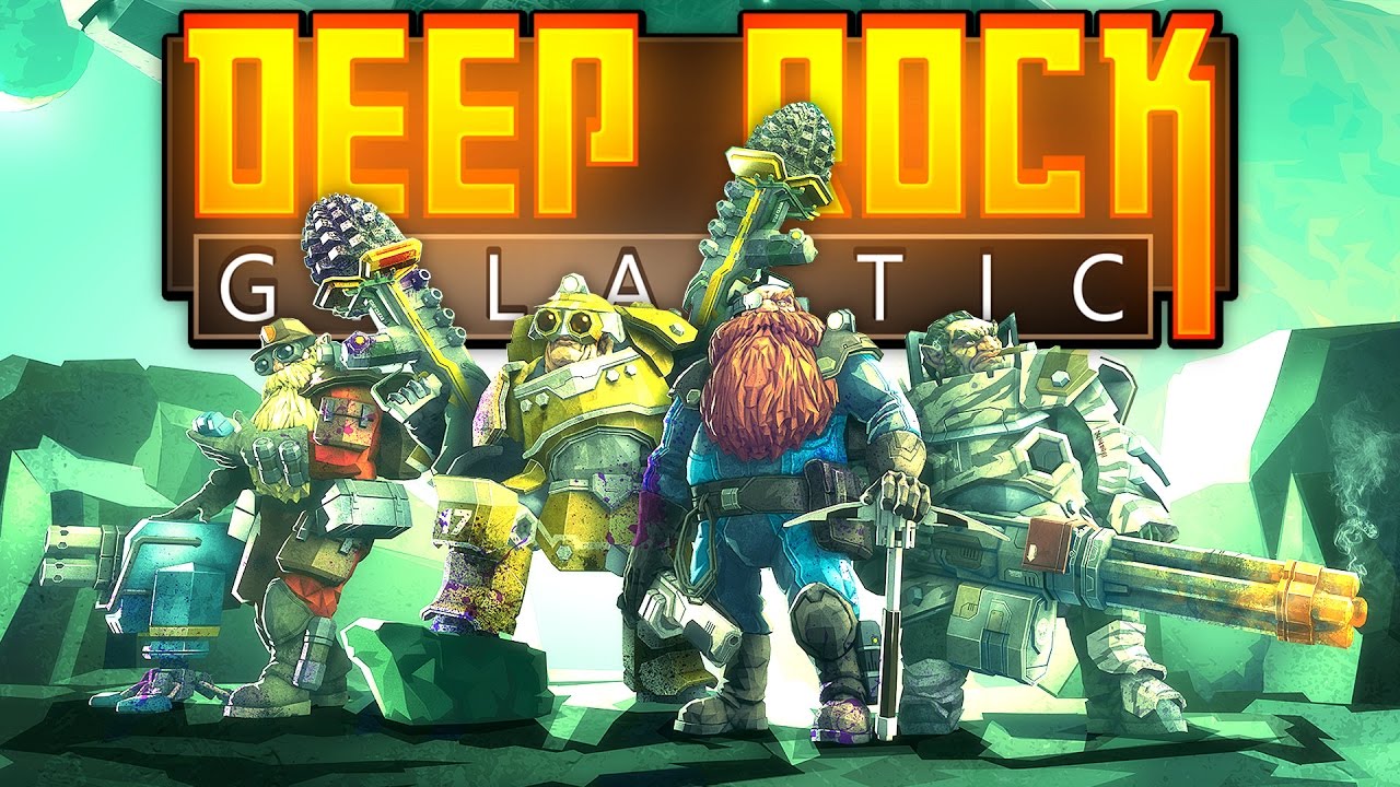 jaquette du jeu vidéo Deep Rock Galactic