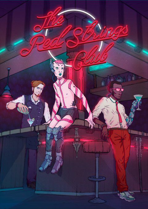 jaquette du jeu vidéo The Red Strings Club