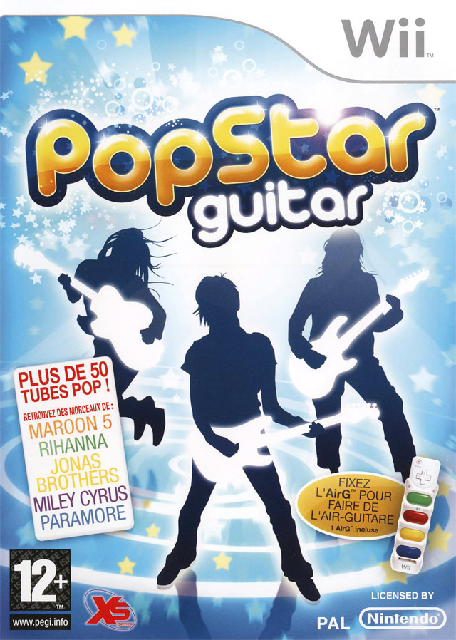 jaquette du jeu vidéo PopStar Guitar
