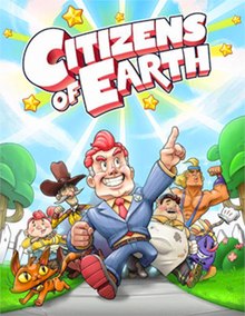 jaquette du jeu vidéo Citizens of Earth