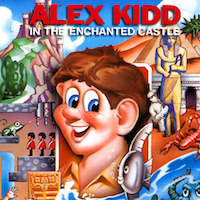 jaquette du jeu vidéo Alex Kidd in the Enchanted Castle