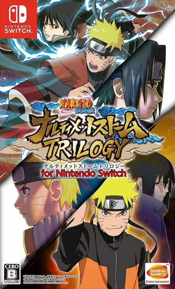 jaquette du jeu vidéo Naruto Shippuden: Ultimate Ninja Storm Trilogy