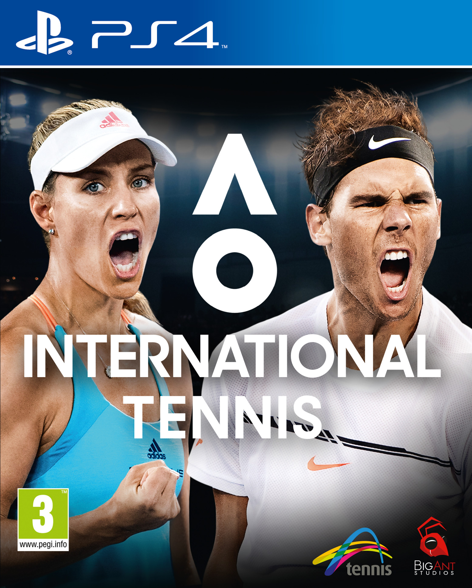 jaquette du jeu vidéo AO International Tennis