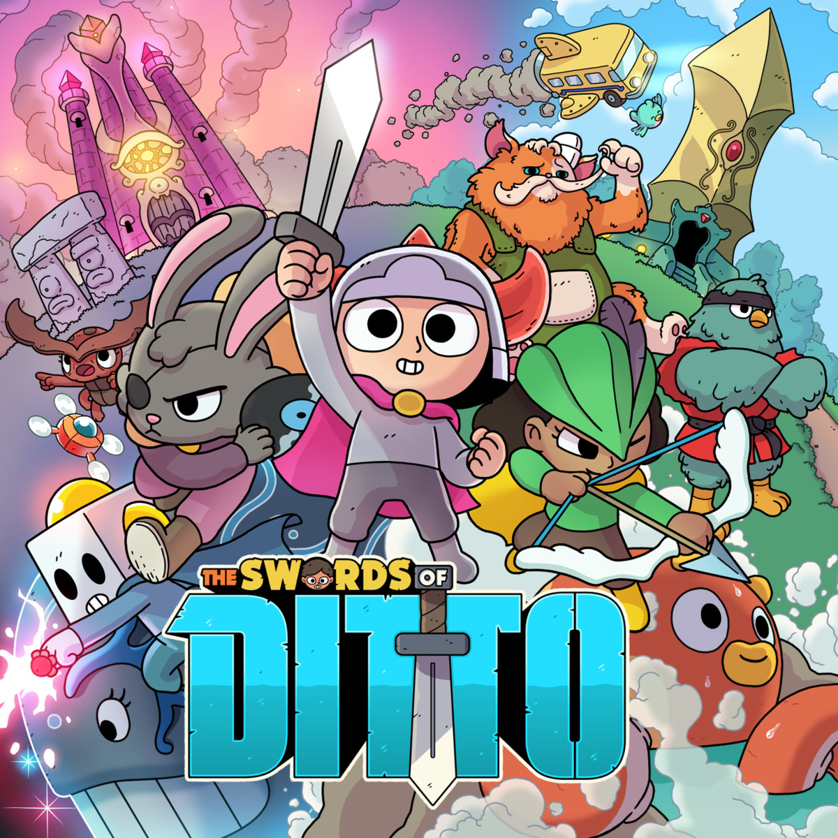 jaquette du jeu vidéo The Swords of Ditto
