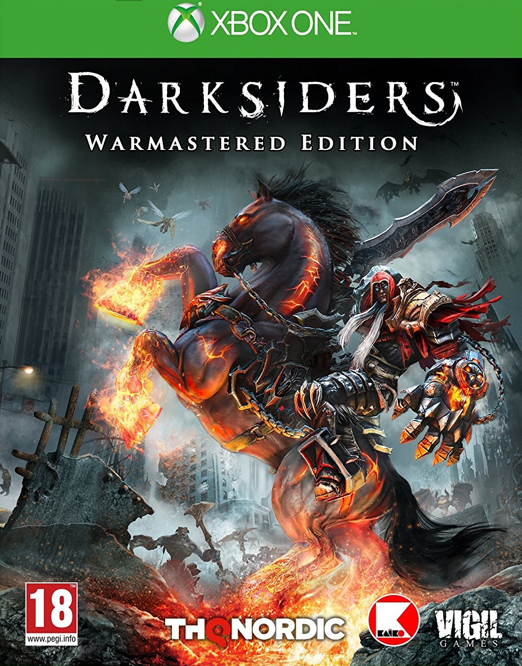 jaquette du jeu vidéo Darksiders: Warmastered Edition