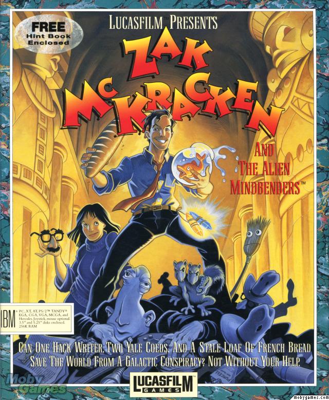 jaquette du jeu vidéo Zak McKracken and the Alien Mindbenders