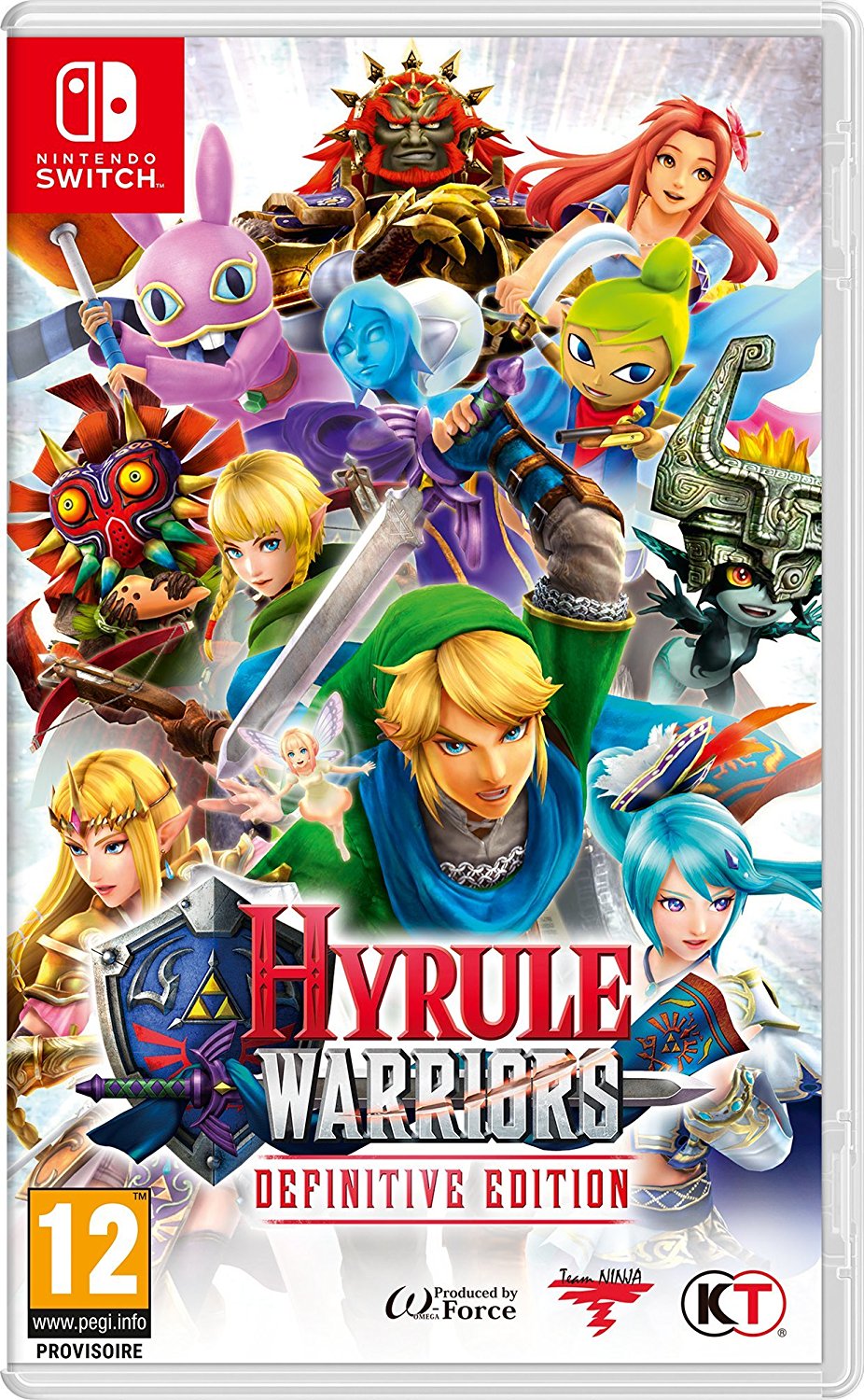 jaquette du jeu vidéo Hyrule Warriors: Definitive Edition