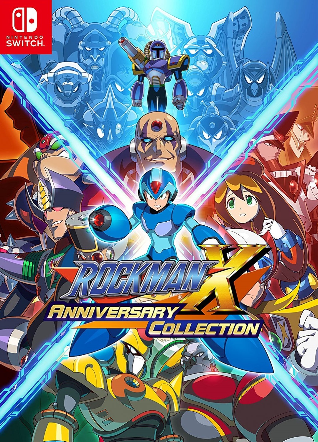 jaquette du jeu vidéo Mega Man X Anniversary Collection