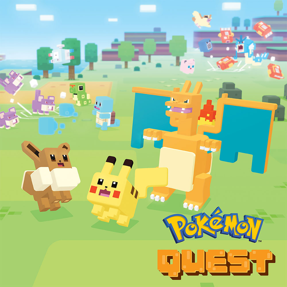 jaquette du jeu vidéo Pokémon Quest