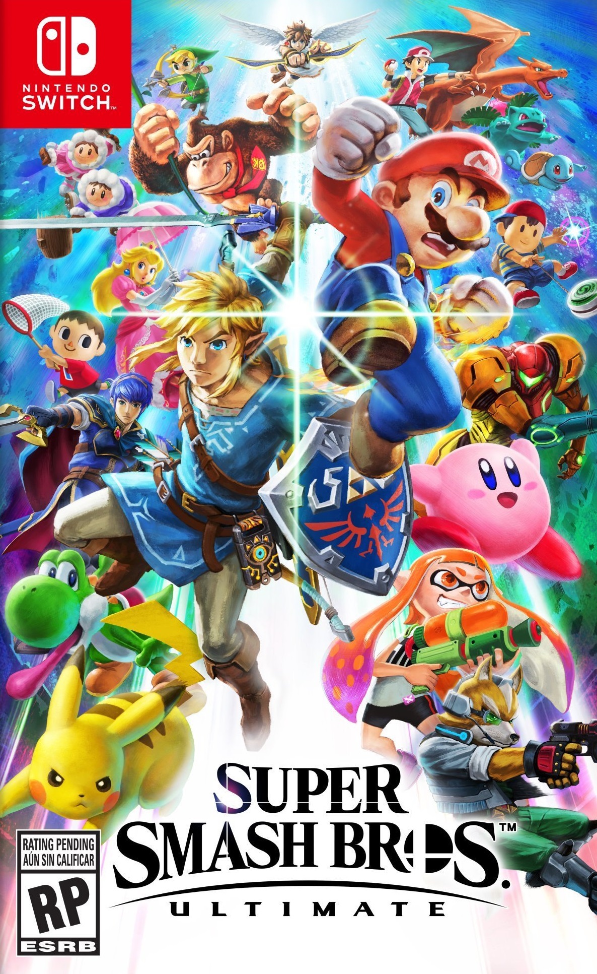 jaquette du jeu vidéo Super Smash Bros Ultimate