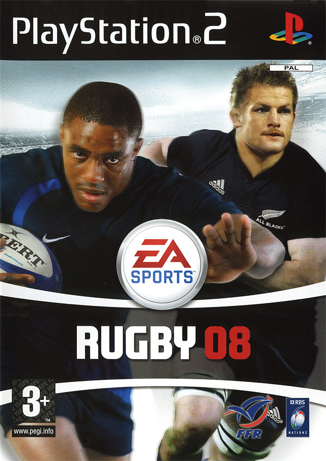 jaquette du jeu vidéo Rugby 08