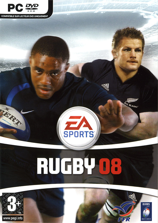 jaquette du jeu vidéo Rugby 08