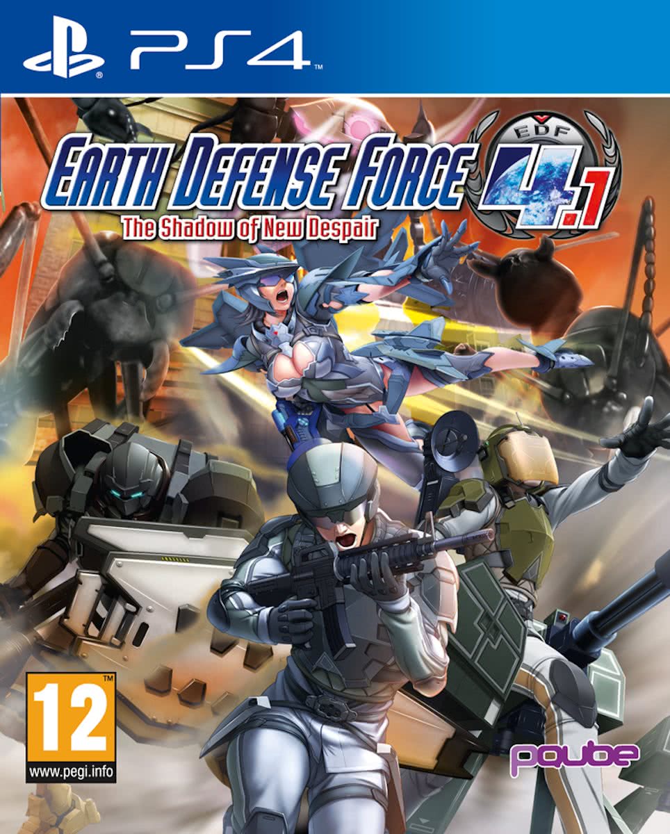 jaquette du jeu vidéo Earth Defense Force 4.1: The Shadow of New Despair