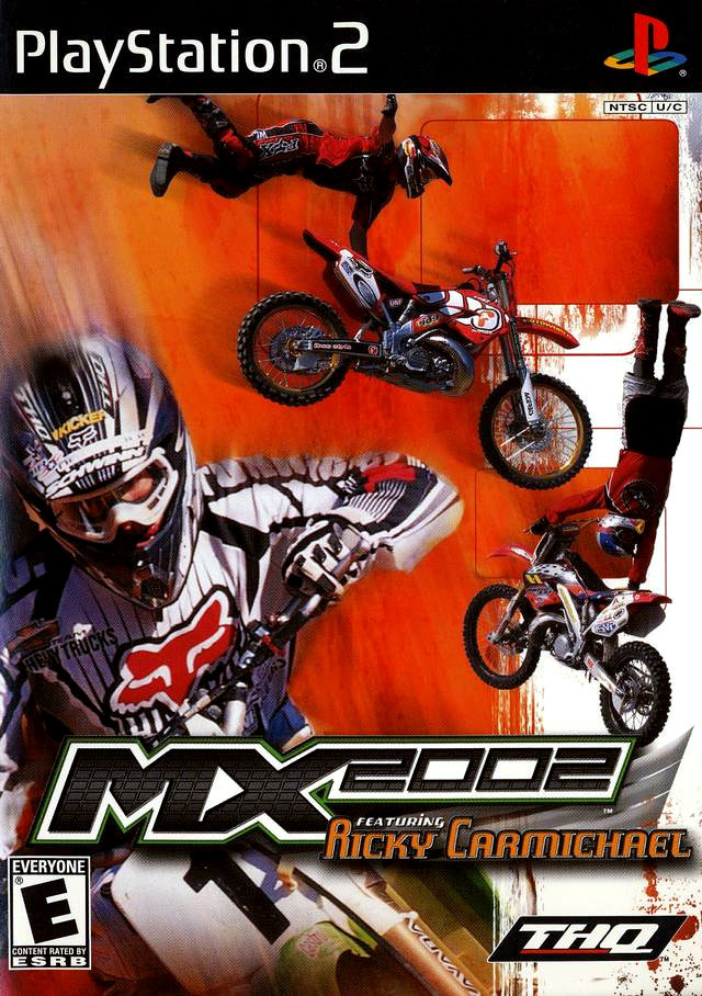 jaquette du jeu vidéo MX 2002 Featuring Ricky Carmichael