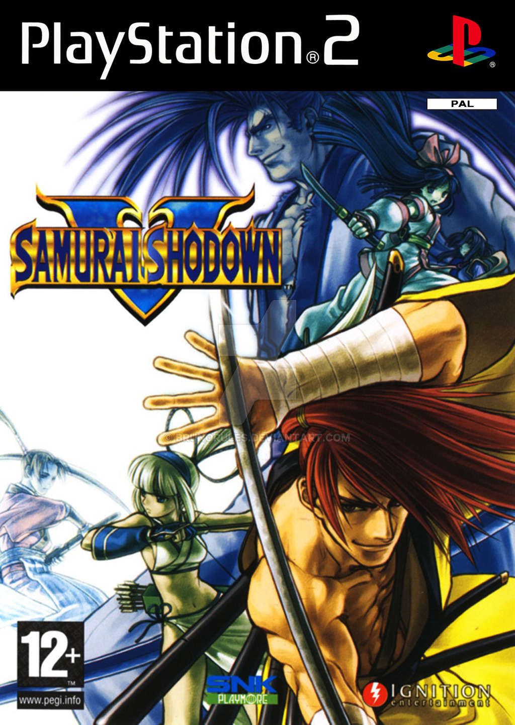 jaquette du jeu vidéo Samurai Shodown V