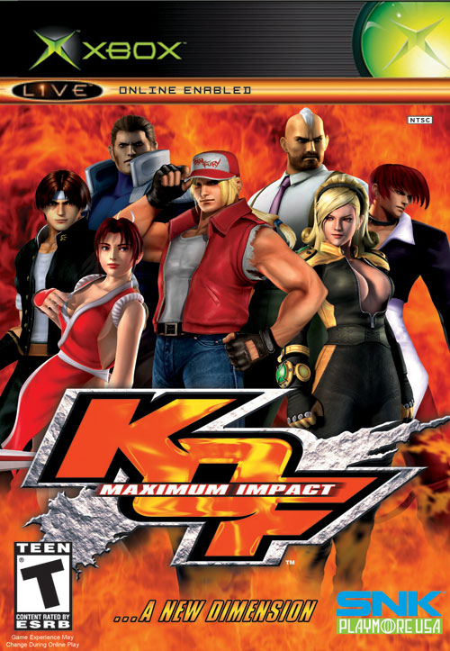 jaquette du jeu vidéo The King of Fighters: Maximum Impact