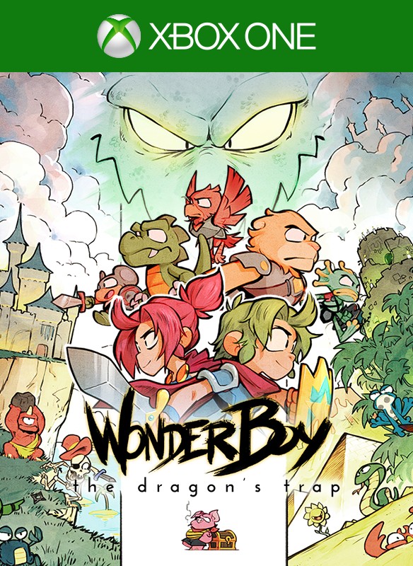 jaquette du jeu vidéo Wonder Boy : The Dragon's Trap