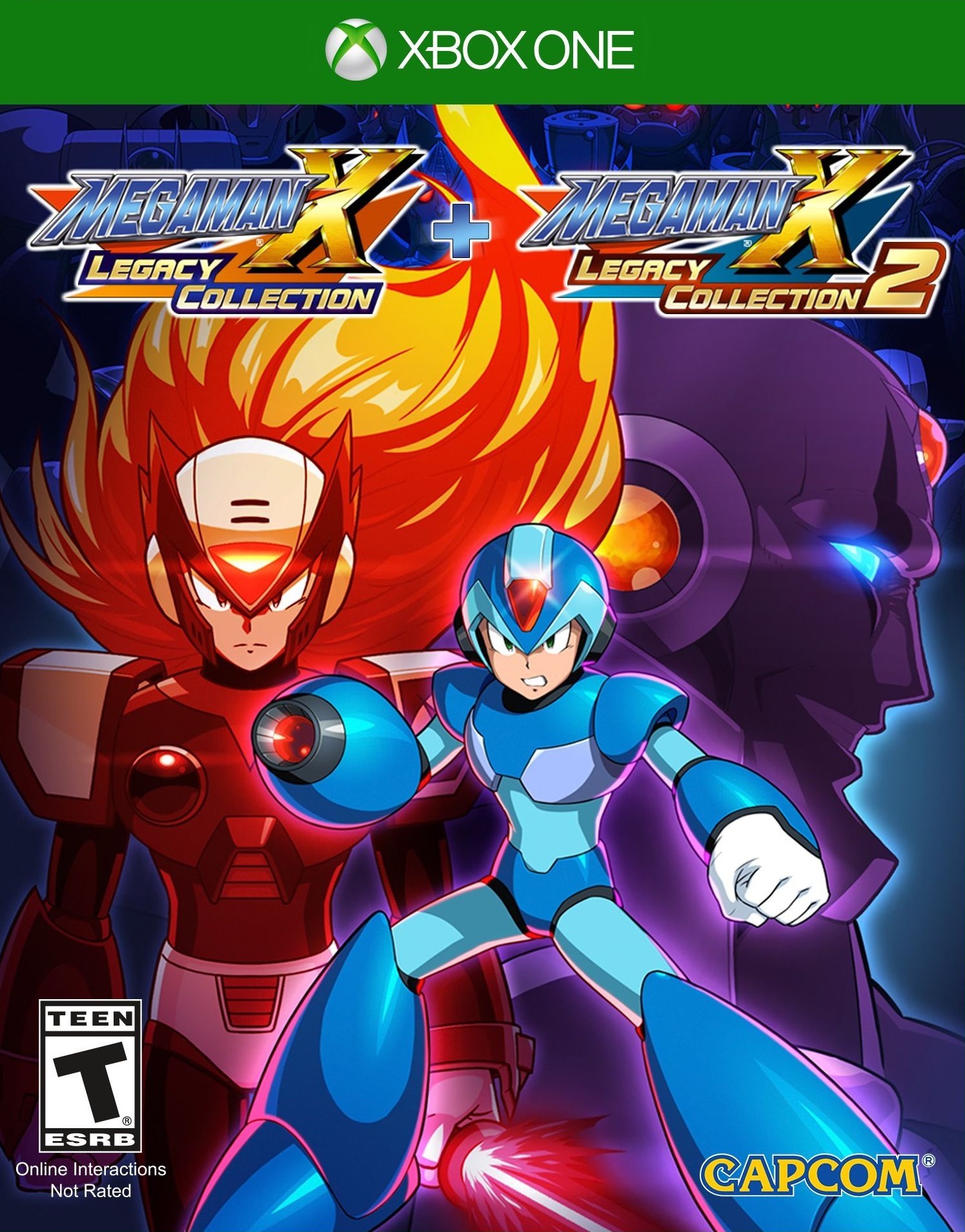 jaquette du jeu vidéo Mega Man X Legacy Collection