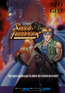 jaquette du jeu vidéo Shock Troopers