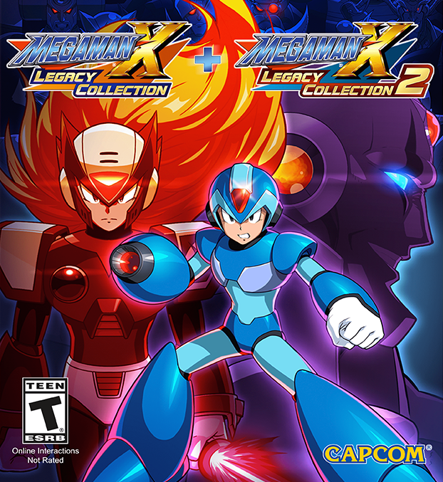 jaquette du jeu vidéo Mega Man X Legacy Collection
